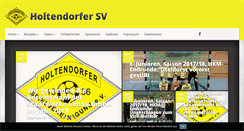 Desktop Screenshot of holtendorfer-sv.de